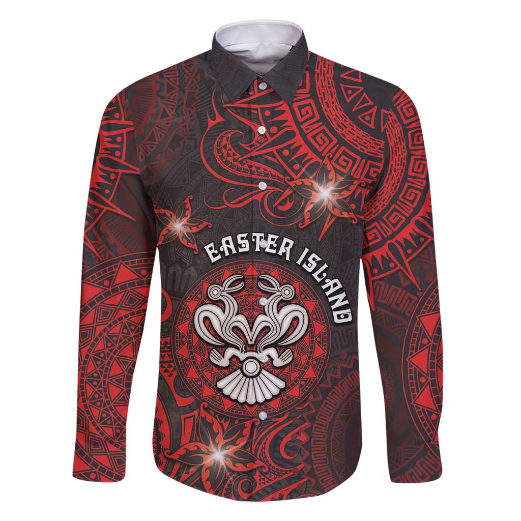 Personalised Easter Island Family Matching Tank Maxi Dress and Hawaiian Shirt Hibiscus Polynesian Tribal Pattern