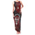 Personalised Easter Island Family Matching Tank Maxi Dress and Hawaiian Shirt Hibiscus Polynesian Tribal Pattern