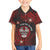 Personalised Easter Island Family Matching Tank Maxi Dress and Hawaiian Shirt Hibiscus Polynesian Tribal Pattern