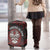 Easter Island Luggage Cover Hibiscus Polynesian Tribal Pattern