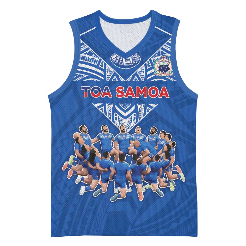 Toa Samoa Basketball Jersey Samoan Warrior Spirit Rugby - Polynesian Pride
