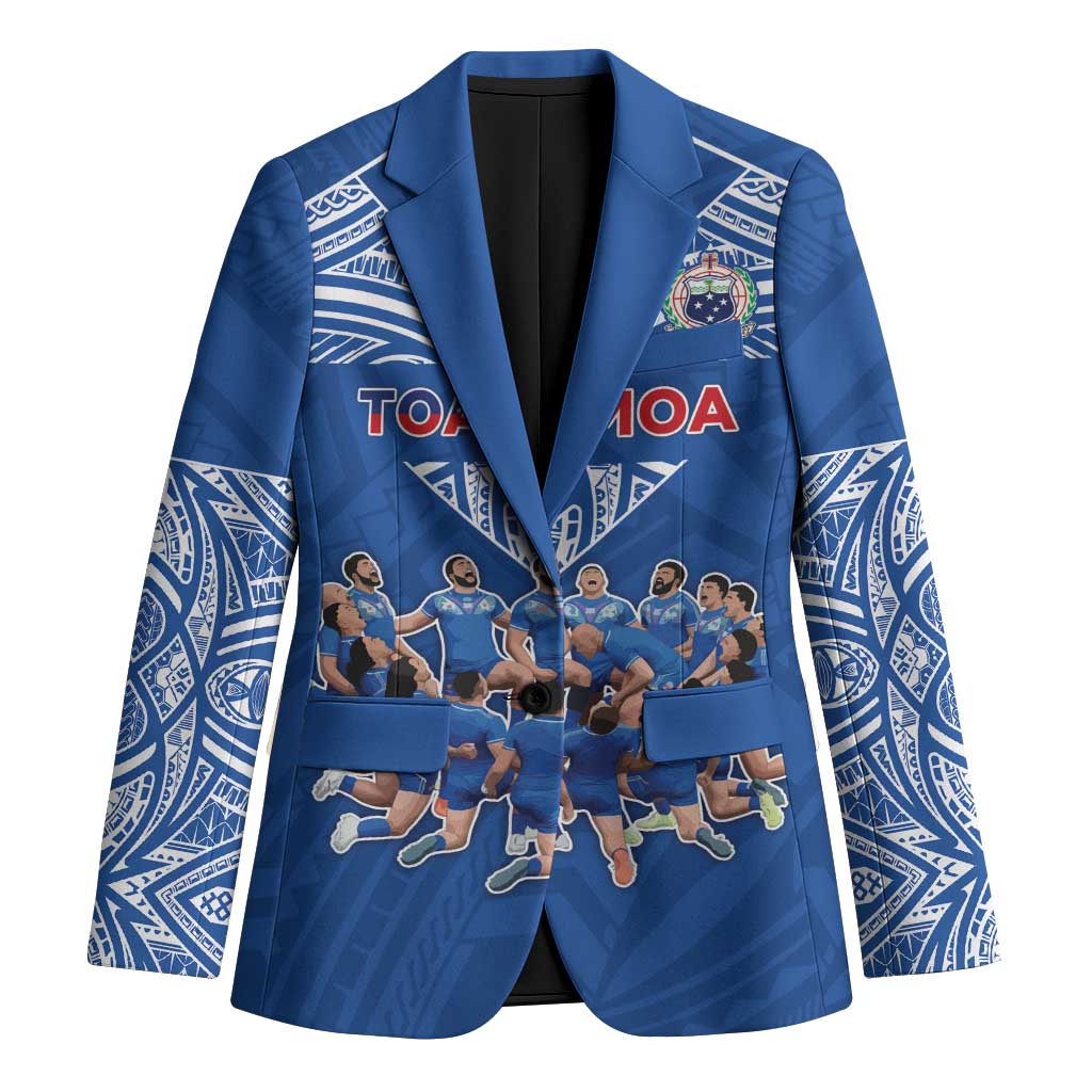 Toa Samoa Blazer Samoan Warrior Spirit Rugby - Polynesian Pride
