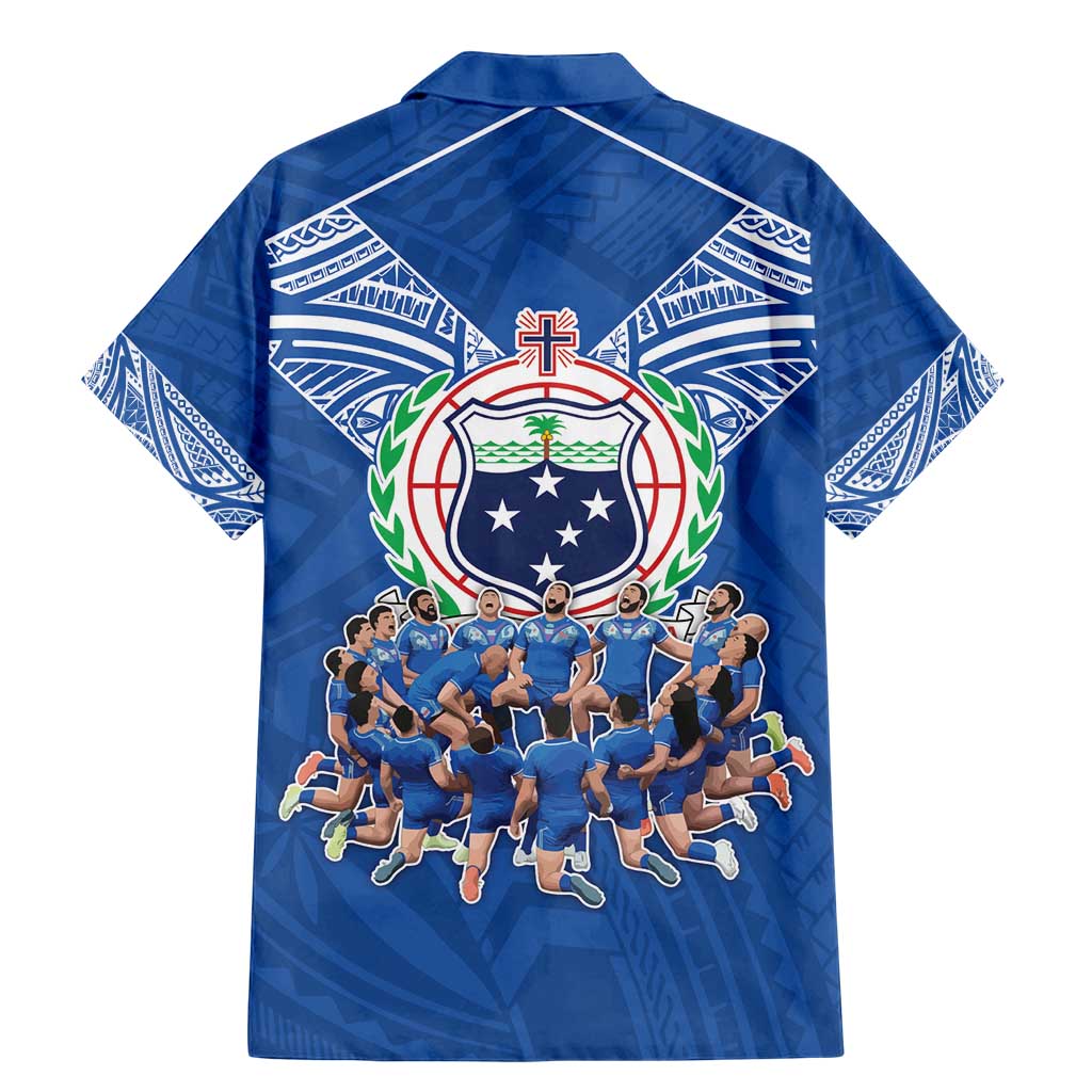 Toa Samoa Family Matching Mermaid Dress and Hawaiian Shirt Samoan Warrior Spirit Rugby - Polynesian Pride