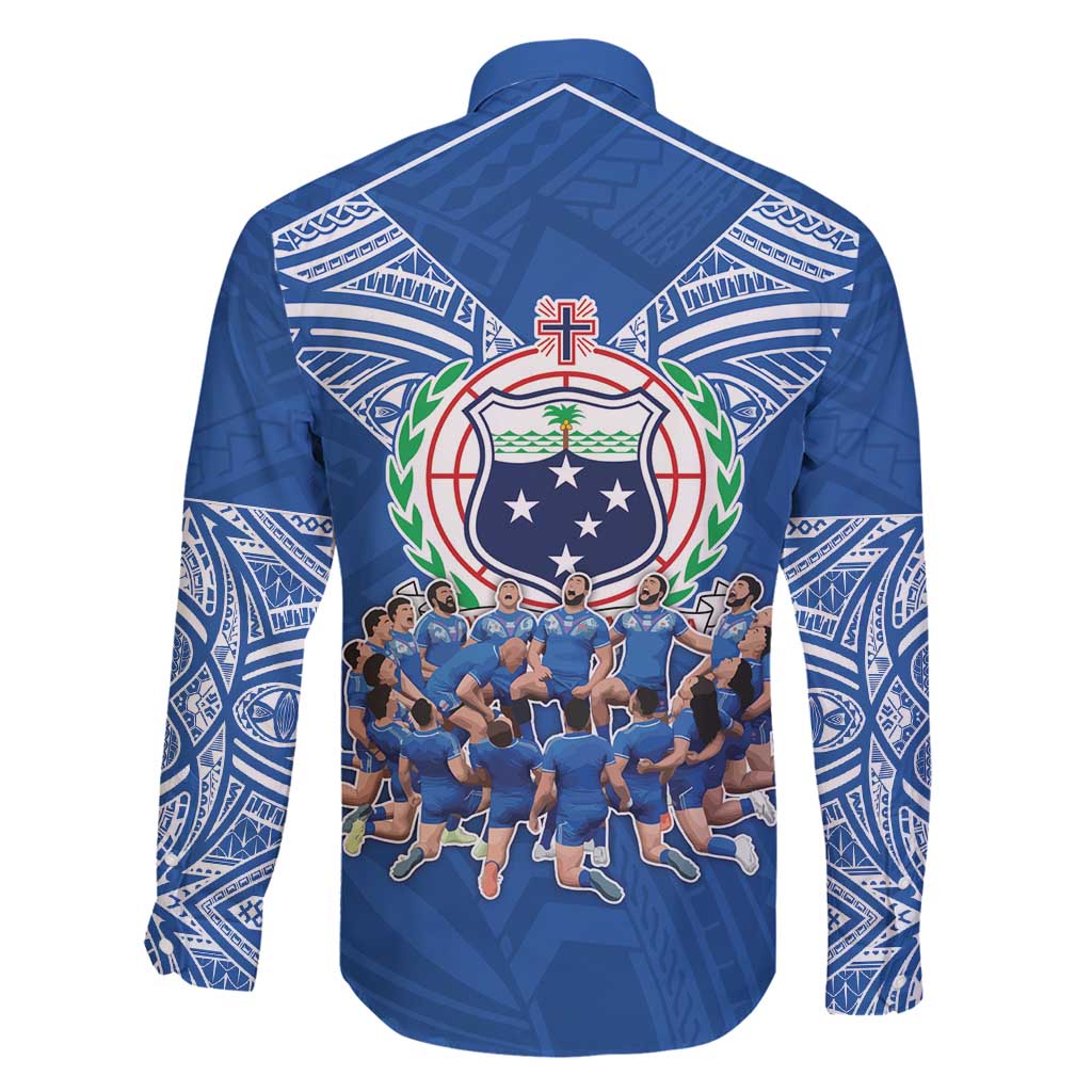 Toa Samoa Family Matching Summer Maxi Dress and Hawaiian Shirt Samoan Warrior Spirit Rugby - Polynesian Pride