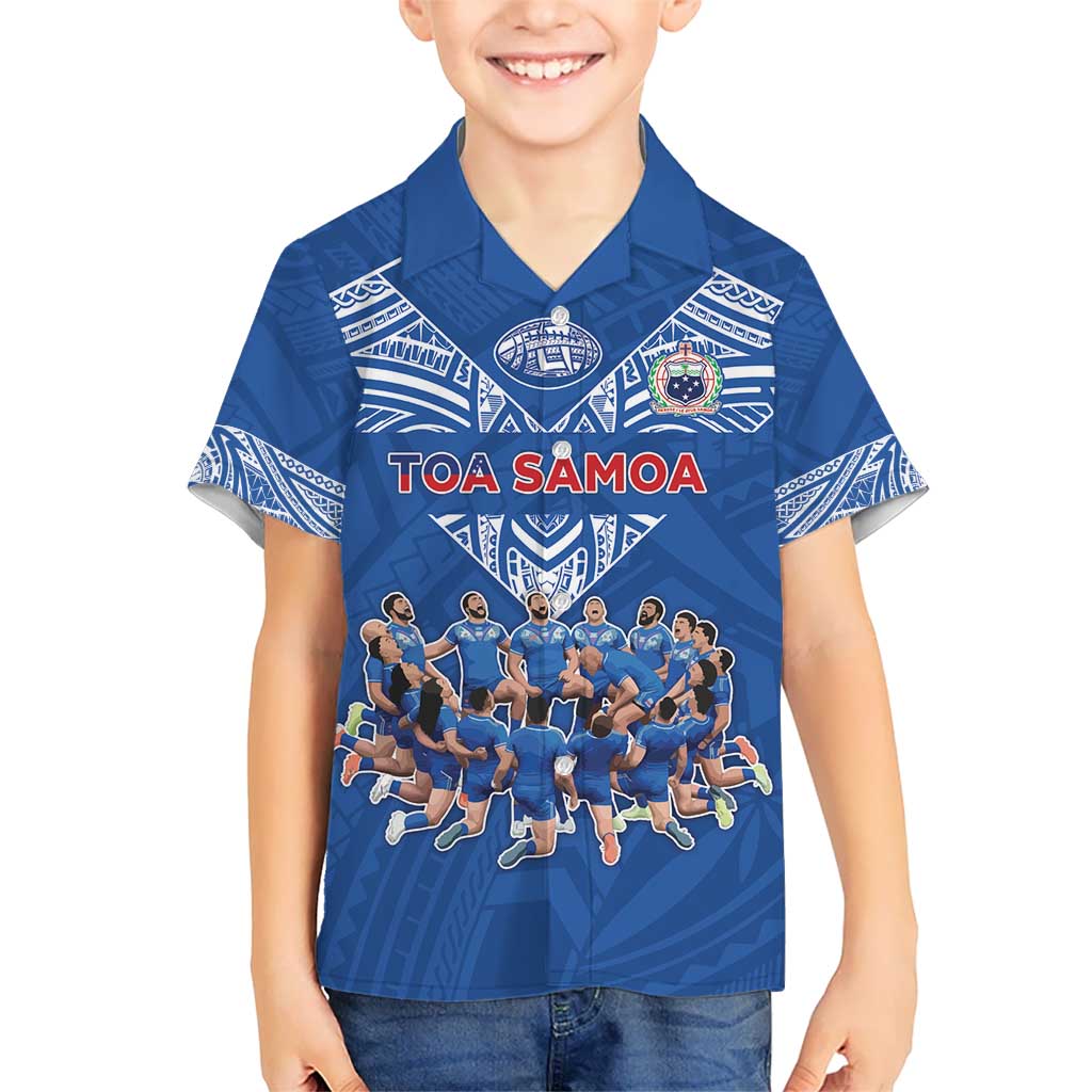 Toa Samoa Hawaiian Shirt Samoan Warrior Spirit Rugby - Polynesian Pride