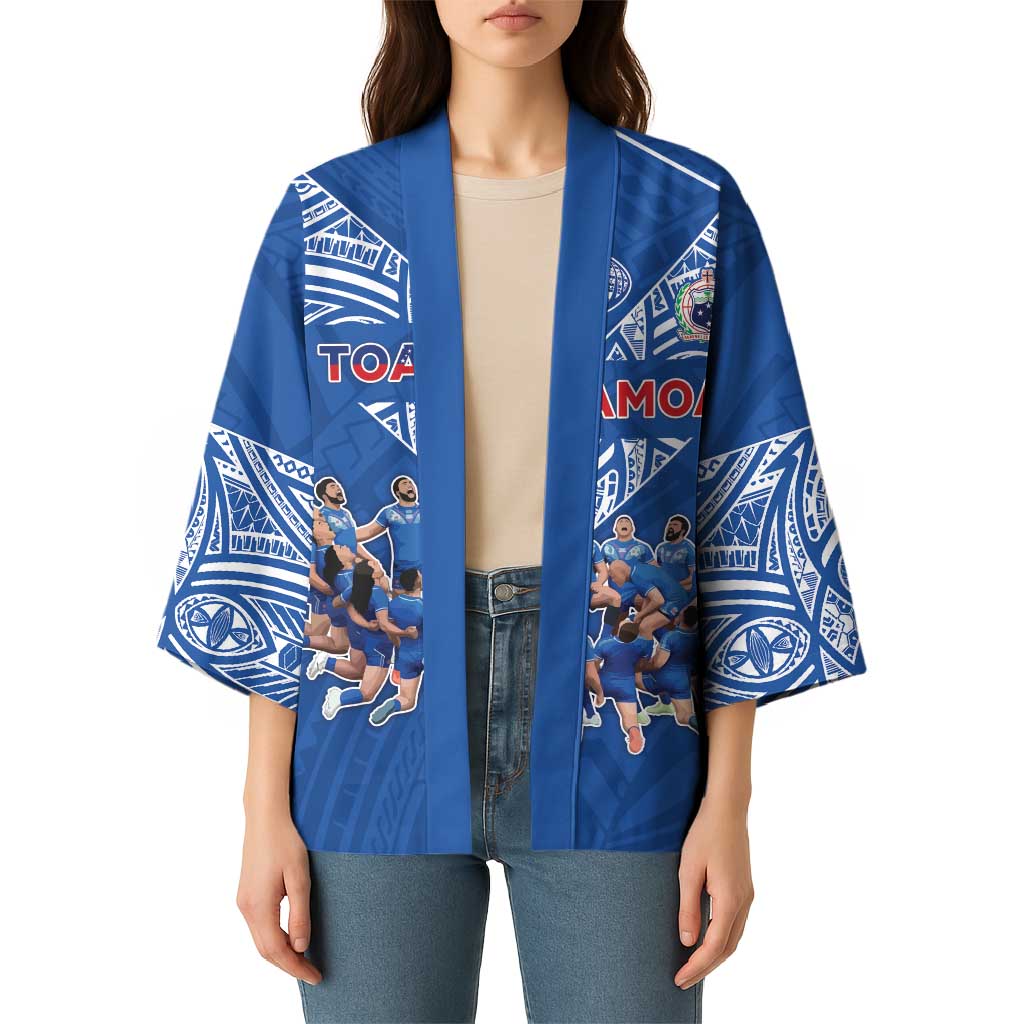 Toa Samoa Kimono Samoan Warrior Spirit Rugby - Polynesian Pride