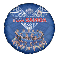 Toa Samoa Spare Tire Cover Samoan Warrior Spirit Rugby - Polynesian Pride