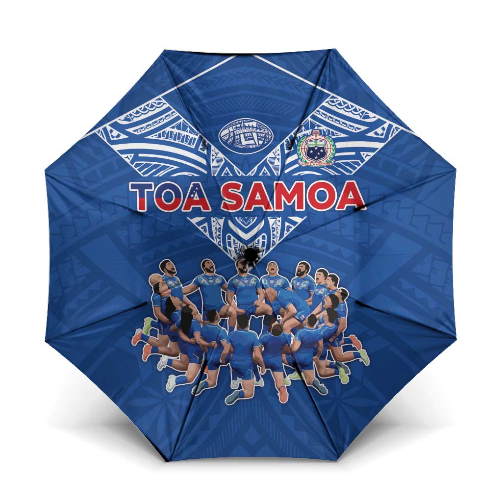 Toa Samoa Umbrella Samoan Warrior Spirit Rugby - Polynesian Pride