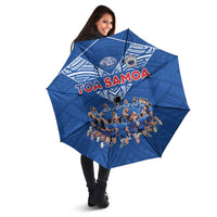 Toa Samoa Umbrella Samoan Warrior Spirit Rugby - Polynesian Pride