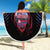 Guam Beach Blanket Chamorro Seal Tribal Scratch Design - Polynesian Pride
