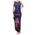 Personalised Guam Family Matching Tank Maxi Dress and Hawaiian Shirt Chamorro Seal Tribal Scratch Design - Polynesian Pride