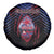 Guam Spare Tire Cover Chamorro Seal Tribal Scratch Design - Polynesian Pride