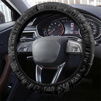 Papua New Guinea Language Week Steering Wheel Cover Bird Of Paradise Tribal Floral Pattern DT05 - Polynesian Pride