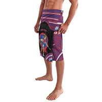 Personalised Samoa Mixed Martial Arts Lavalava Flying Knee Of Samoan - Polynesian Pride