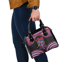 Samoa Mixed Martial Arts Shoulder Handbag Flying Knee Of Samoan - Polynesian Pride