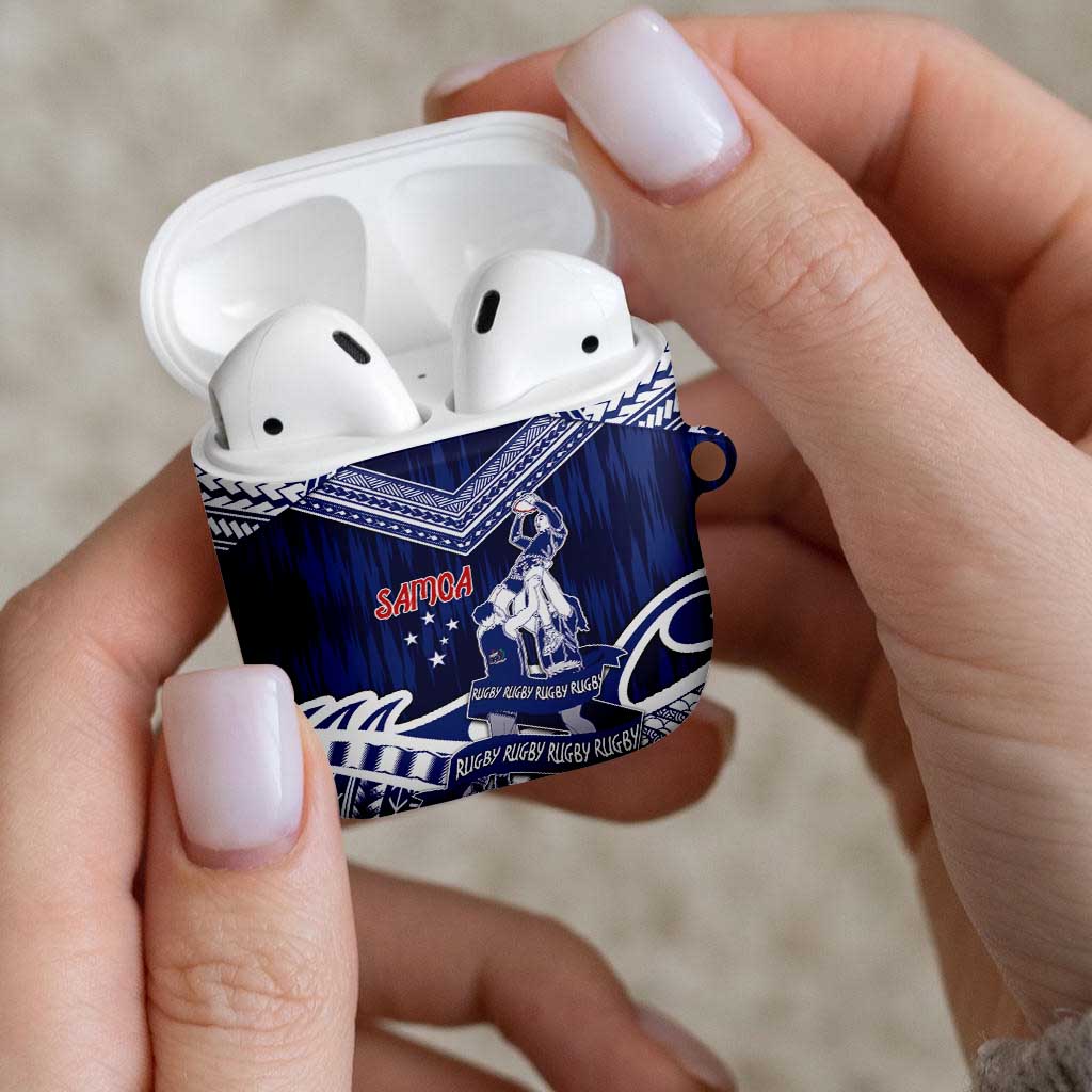 Samoa Rugby AirPods Case Pacific Warrior Glory - Polynesian Pride