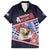 Personalized American Samoa Family Matching Tank Maxi Dress and Hawaiian Shirt Bald Eagle With Polynesian Pattern - Polynesian Pride