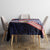 American Samoa Tablecloth Bald Eagle With Polynesian Pattern - Polynesian Pride