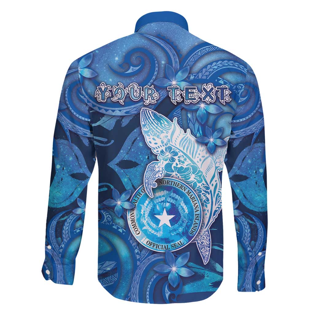 Personalised Northern Mariana Islands Family Matching Mermaid Dress and Hawaiian Shirt Galaxy Polynesian Shark Tattoo DT05 - Polynesian Pride