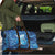 Northern Mariana Islands Travel Bag Galaxy Polynesian Shark Tattoo - Polynesian Pride