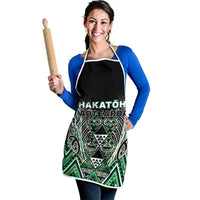 Aotearoa Whakatohea Apron Maori Tribal Green Abalone Paua Shell Pattern DT05 - Polynesian Pride