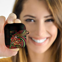 Hawaii Christmas AirPods Case Aloha Santa Riding Honu DT05 - Polynesian Pride