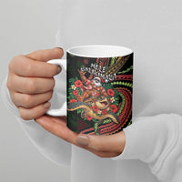 Hawaii Christmas Ceramic Mug Aloha Santa Riding Honu DT05 - Polynesian Pride
