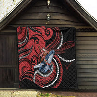 Tonga Christmas Quilt Santa Riding Humpback Whale DT05 - Polynesian Pride