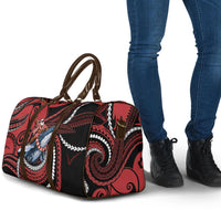 Tonga Christmas Travel Bag Santa Riding Humpback Whale DT05 - Polynesian Pride