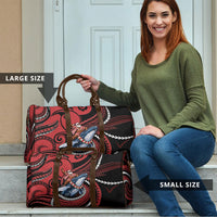 Tonga Christmas Travel Bag Santa Riding Humpback Whale DT05 - Polynesian Pride