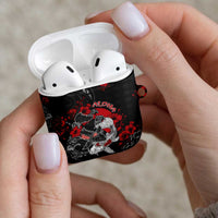 Hawaiian And Japanese AirPods Case Aloha Koi Fish Palaka Patterns - Polynesian Pride