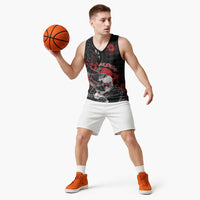 Personalised Hawaiian And Japanese Basketball Jersey Aloha Koi Fish Palaka Patterns - Polynesian Pride