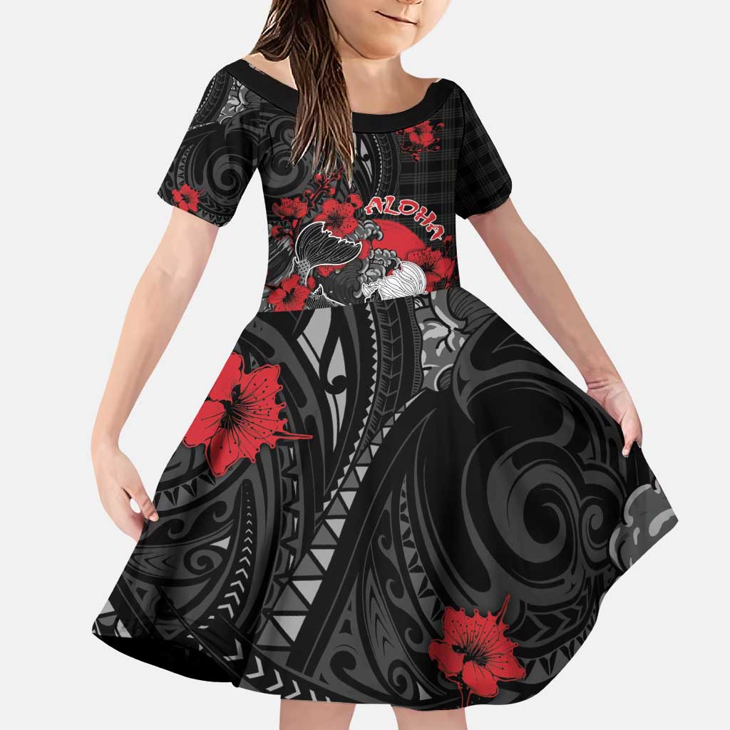 Personalised Hawaiian And Japanese Family Matching Puletasi and Hawaiian Shirt Aloha Koi Fish Palaka Patterns - Polynesian Pride