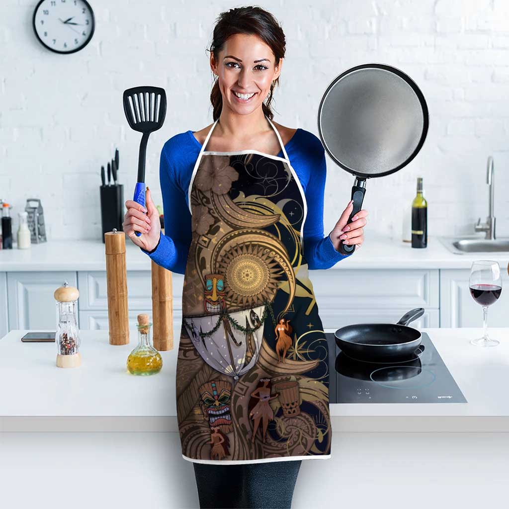 Hawaii Makahiki Apron Polynesian Sky And Earth - Polynesian Pride