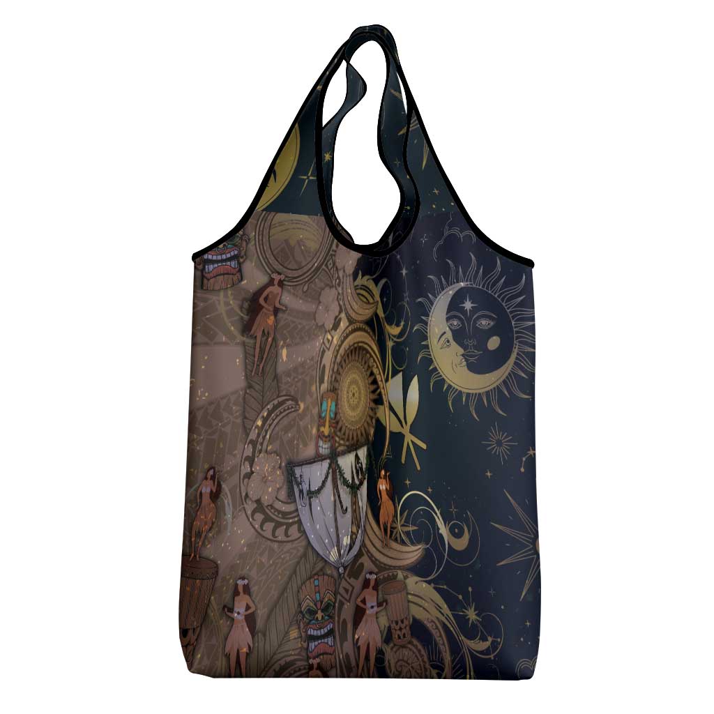 Hawaii Makahiki Grocery Bag Polynesian Sky And Earth - Polynesian Pride