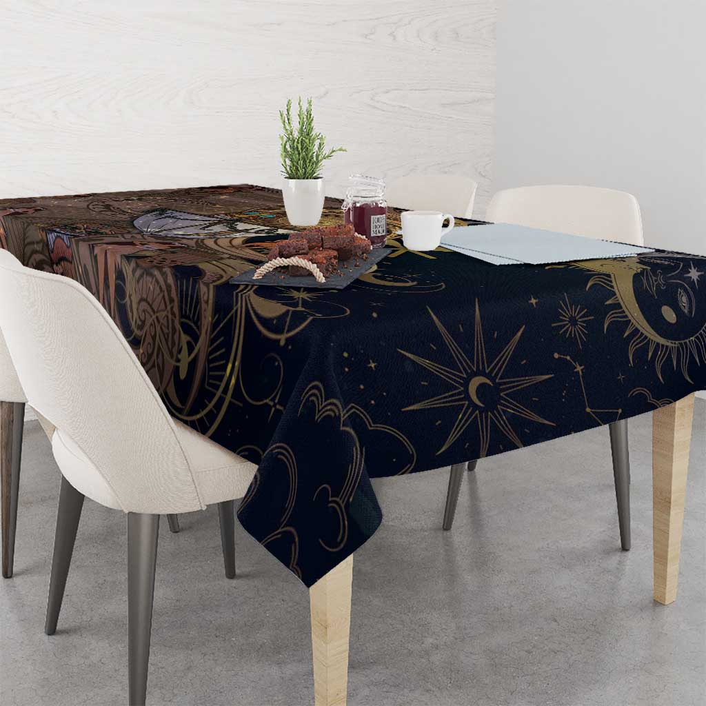 Hawaii Makahiki Tablecloth Polynesian Sky And Earth - Polynesian Pride