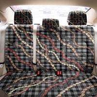 Hawaii Palaka Niihau Shell Lei Back Car Seat Cover Tropical Island Plaid Patterns