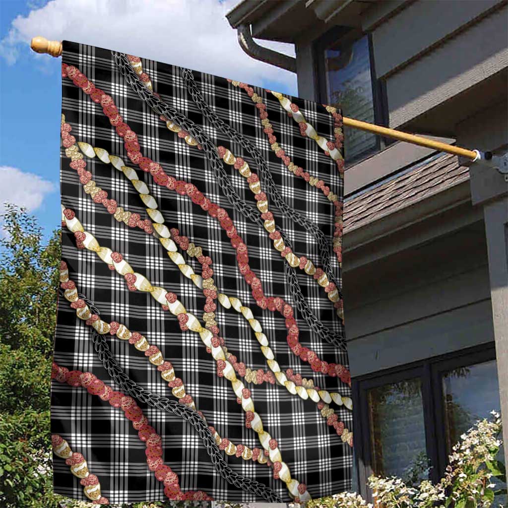 Hawaii Palaka Niihau Shell Lei Garden Flag Tropical Island Plaid Patterns