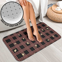 Hawaii Palaka Kahelelani Shell Lei Costume Bathroom Set Plaid Patterns