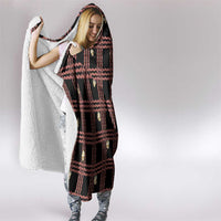 Hawaii Palaka Kahelelani Shell Lei Costume Hooded Blanket Plaid Patterns