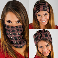 Hawaii Palaka Kahelelani Shell Lei Costume Neck Gaiter Plaid Patterns