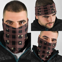 Hawaii Palaka Kahelelani Shell Lei Costume Neck Gaiter Plaid Patterns