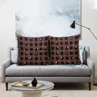 Hawaii Palaka Kahelelani Shell Lei Costume Pillow Cover Plaid Patterns
