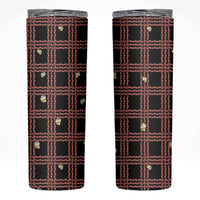 Hawaii Palaka Kahelelani Shell Lei Costume Skinny Tumbler Plaid Patterns