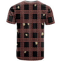 Hawaii Palaka Kahelelani Shell Lei Costume T Shirt Plaid Patterns