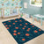 Hawaii Monstera Area Rug Hibiscus Flowers Simple Style - Polynesian Pride