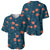 Hawaii Monstera Baseball Jersey Hibiscus Flowers Simple Style - Polynesian Pride