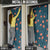 Hawaii Monstera Door Cover Hibiscus Flowers Simple Style - Polynesian Pride