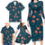 Hawaii Monstera Family Matching Long Sleeve Bodycon Dress and Hawaiian Shirt Hibiscus Flowers Simple Style - Polynesian Pride