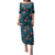 Hawaii Monstera Family Matching Puletasi and Hawaiian Shirt Hibiscus Flowers Simple Style - Polynesian Pride